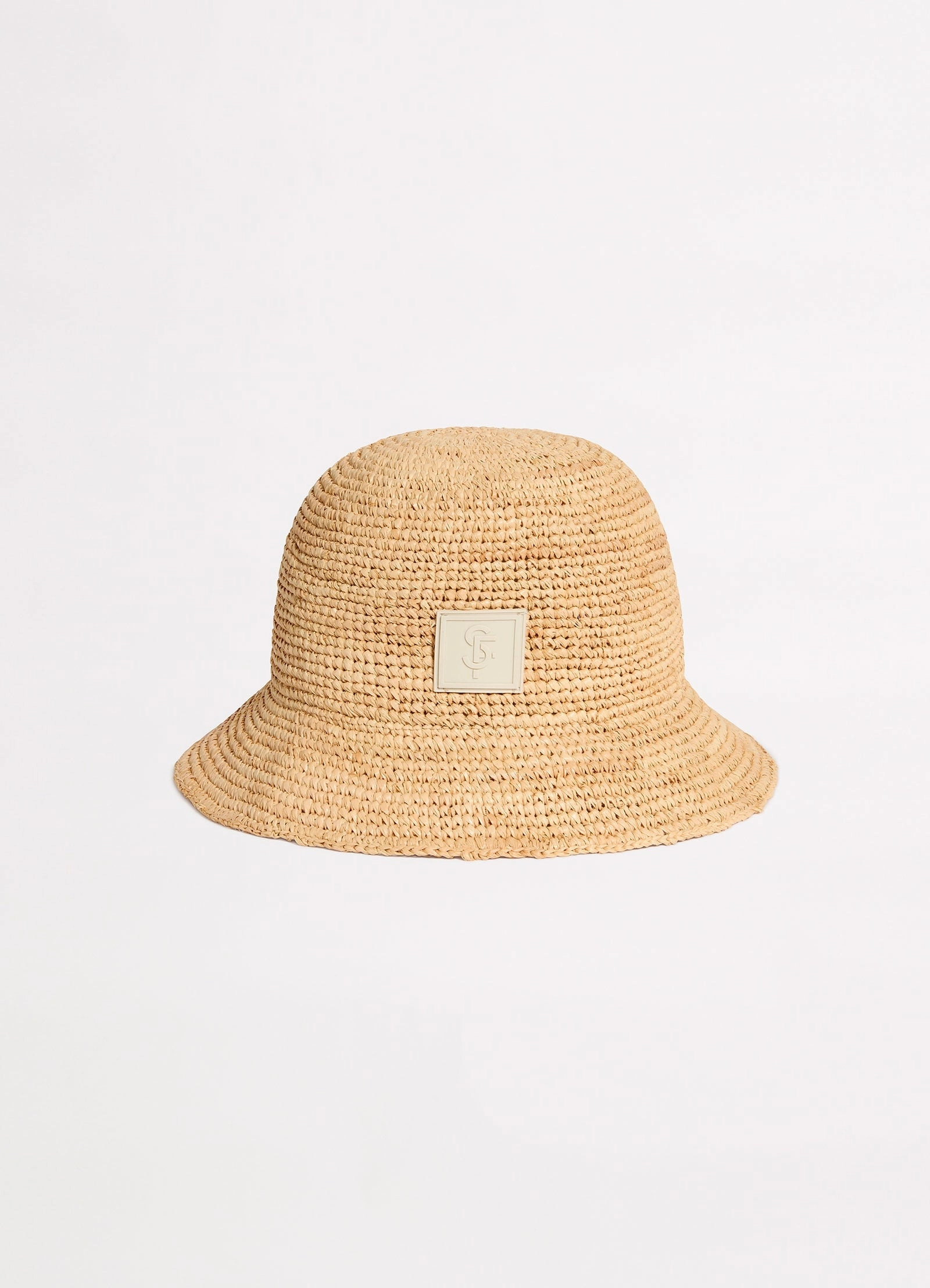 Atlantis Raffia Cloche Hat - Natural