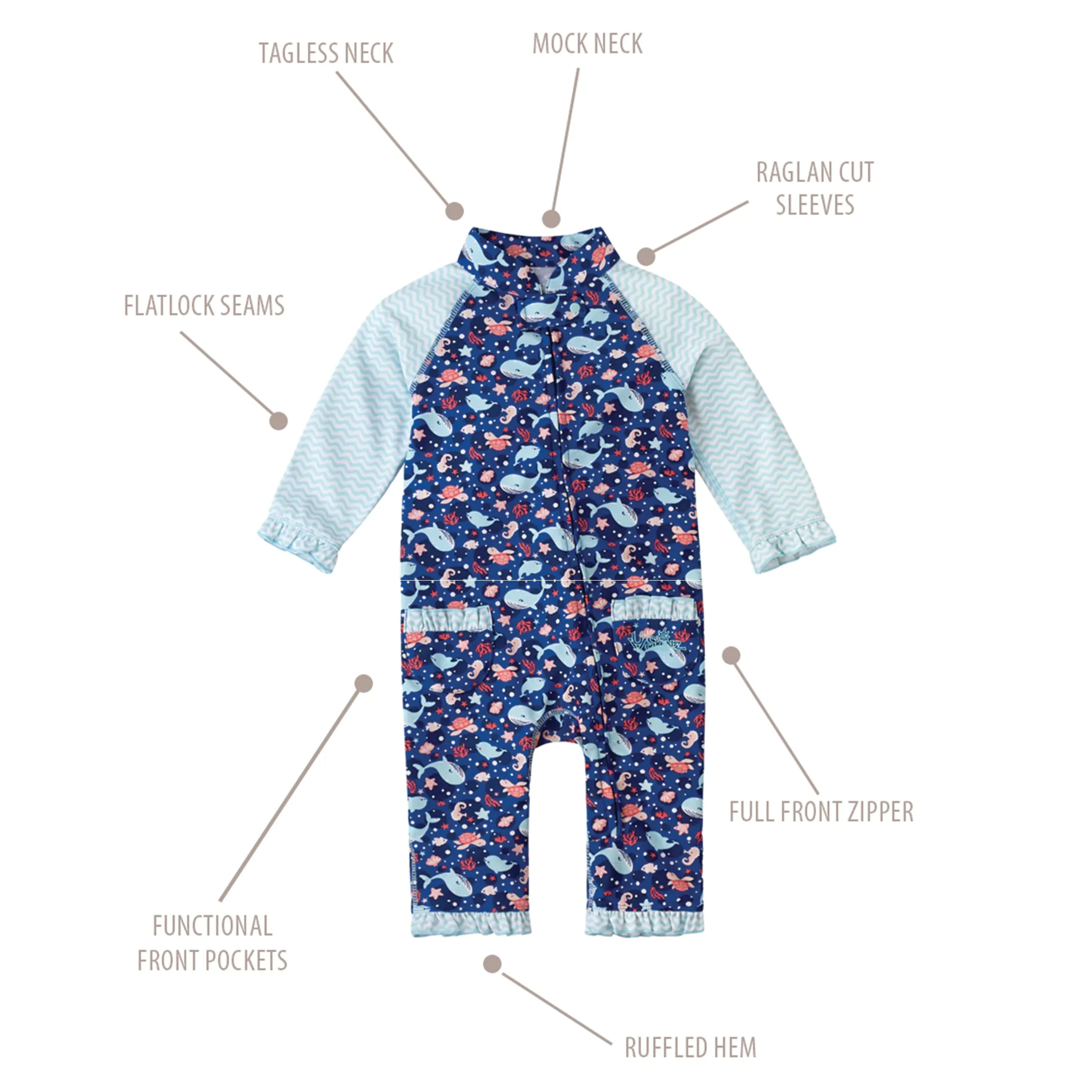 Baby Girl's Sun & Swim Suit | FINAL SALE