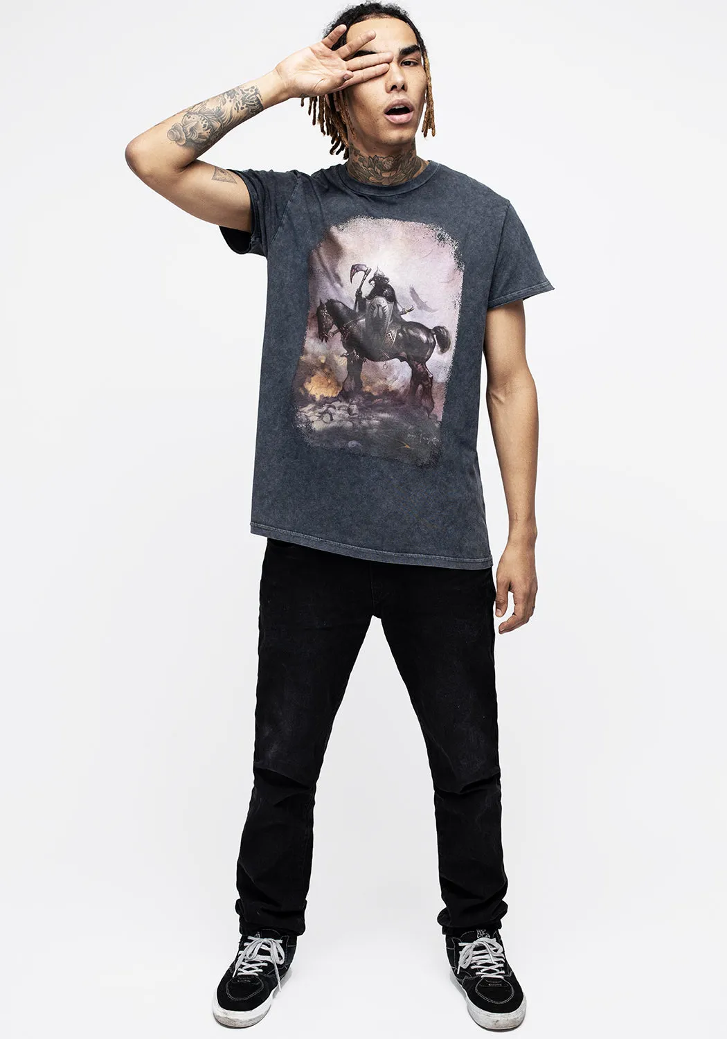 Frazetta Death Dealer 1 Short Sleeve T-Shirt