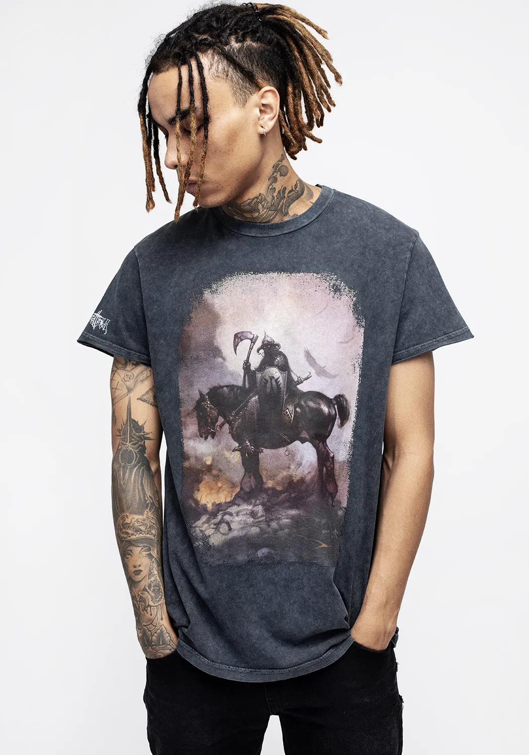 Frazetta Death Dealer 1 Short Sleeve T-Shirt