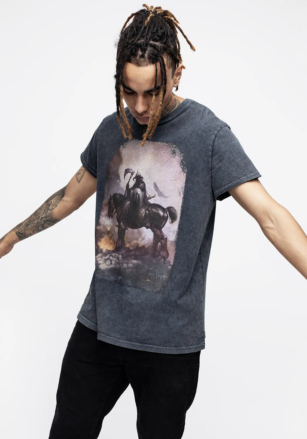 Frazetta Death Dealer 1 Short Sleeve T-Shirt