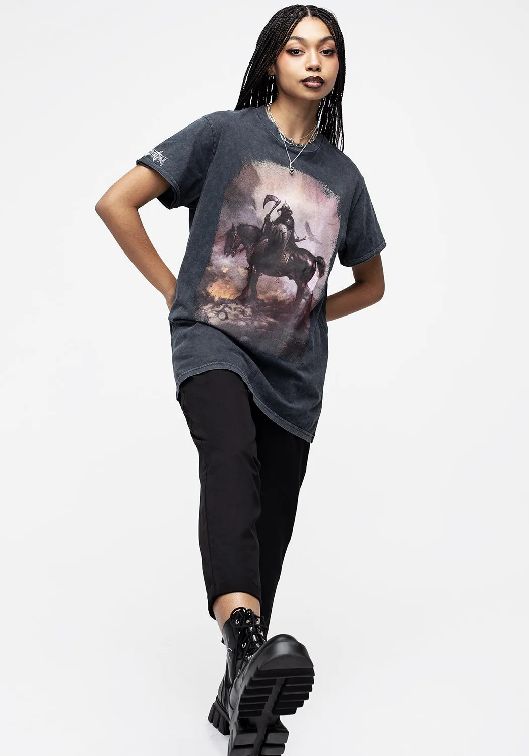 Frazetta Death Dealer 1 Short Sleeve T-Shirt