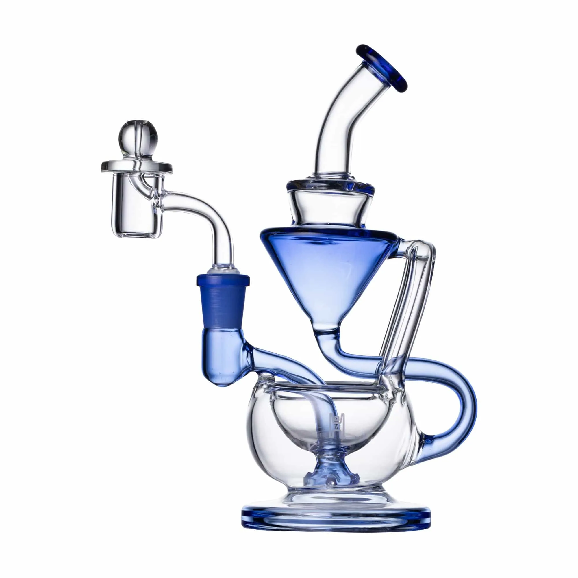 Human Grade 8" Recycler Dab Rig