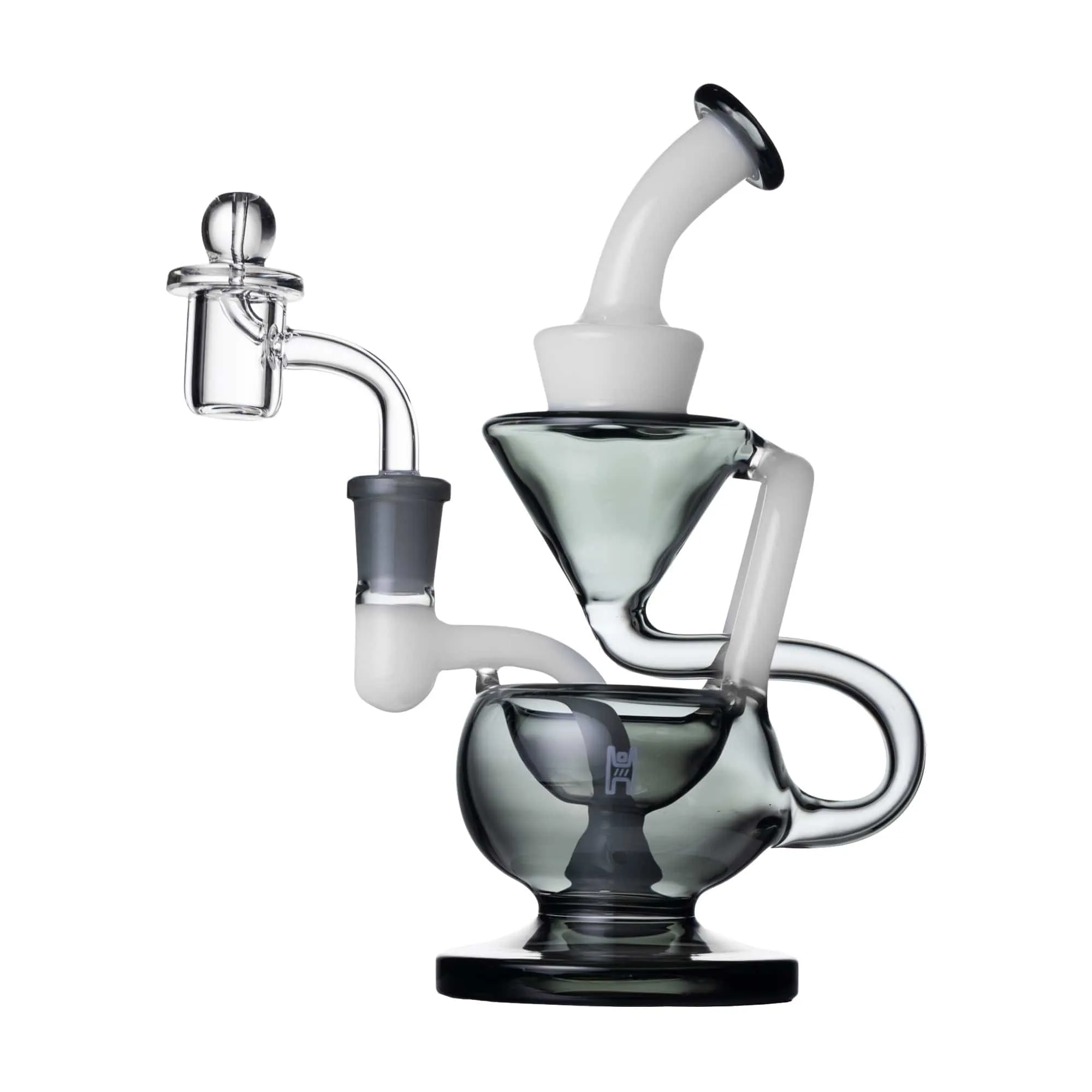 Human Grade 8" Recycler Dab Rig
