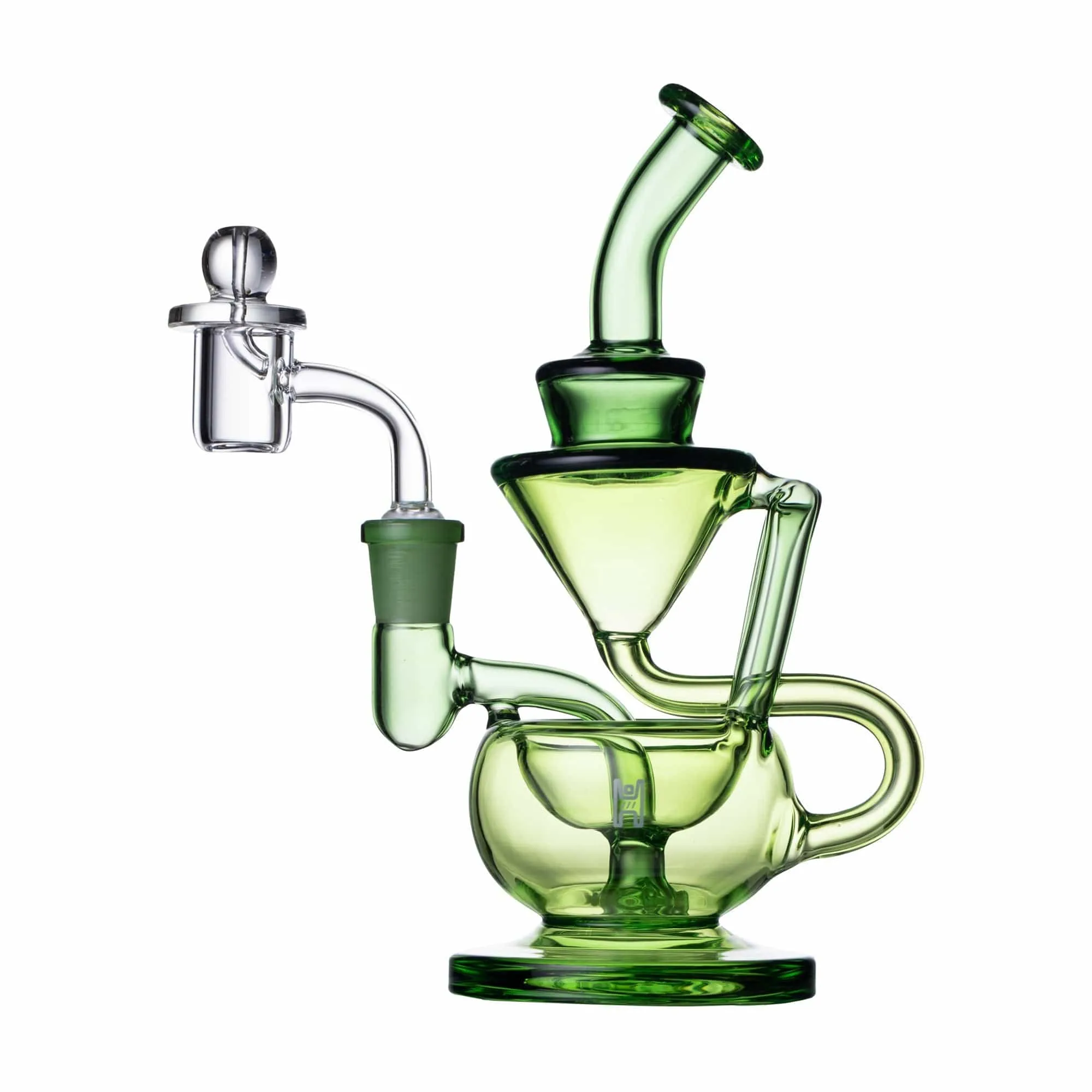 Human Grade 8" Recycler Dab Rig