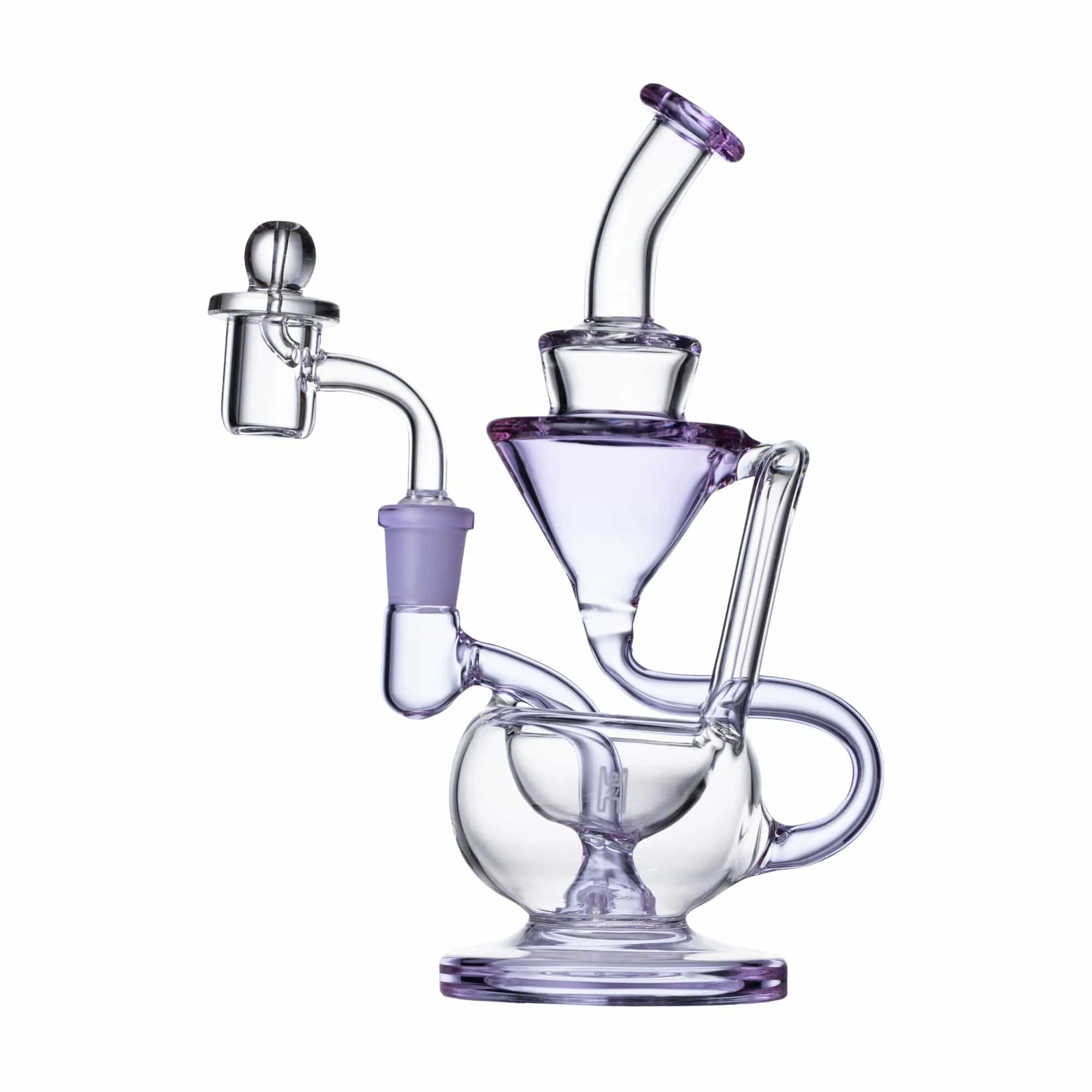 Human Grade 8" Recycler Dab Rig