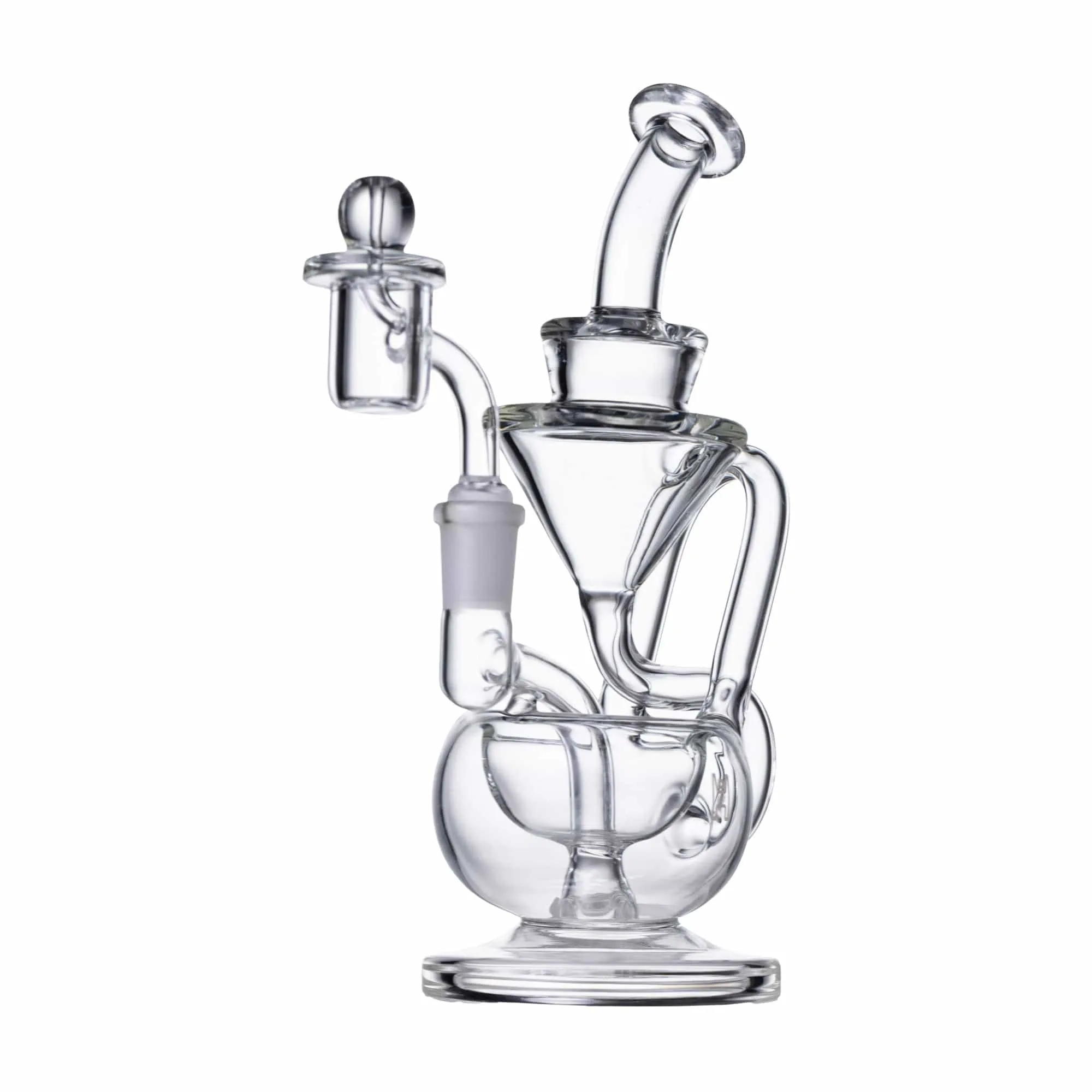 Human Grade 8" Recycler Dab Rig