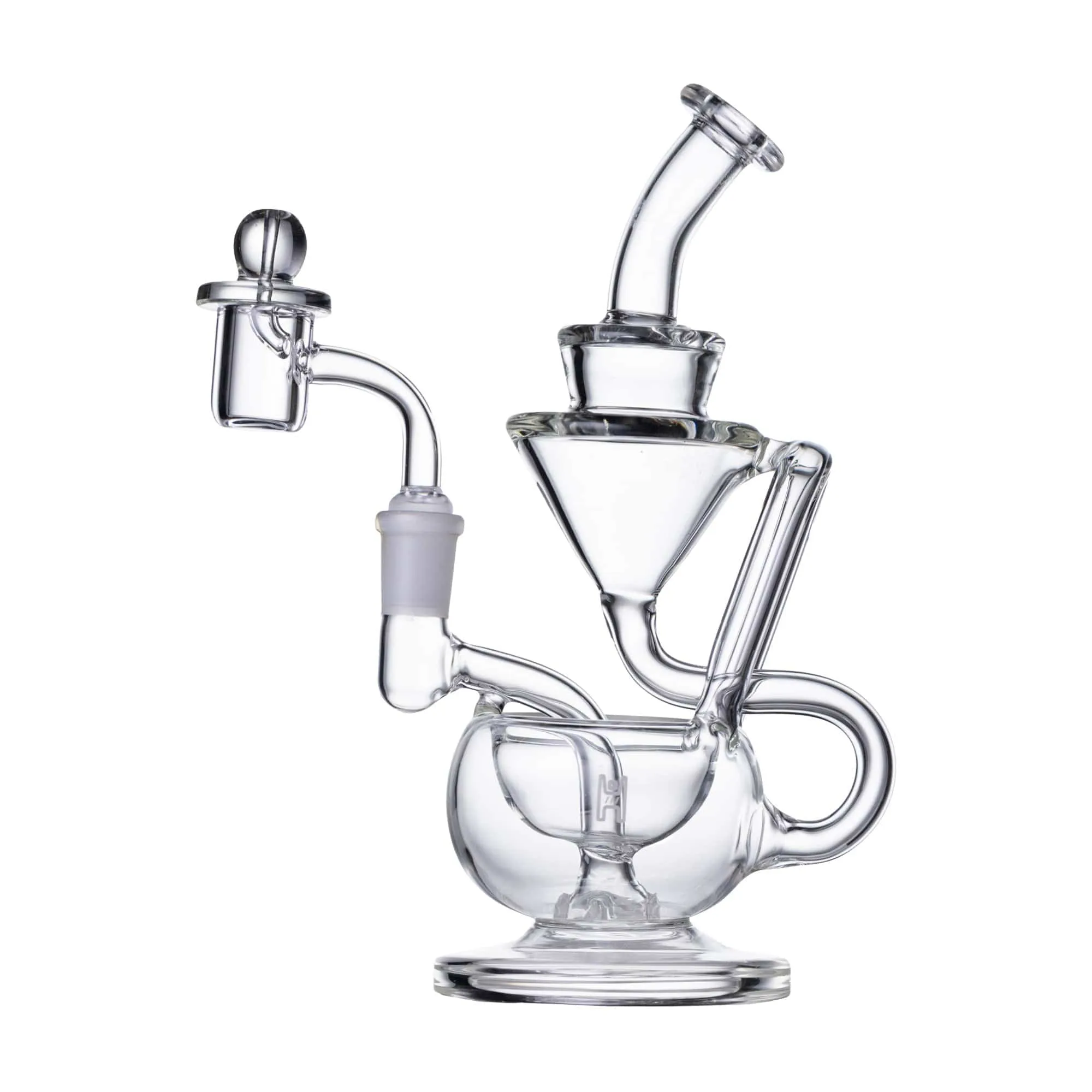 Human Grade 8" Recycler Dab Rig