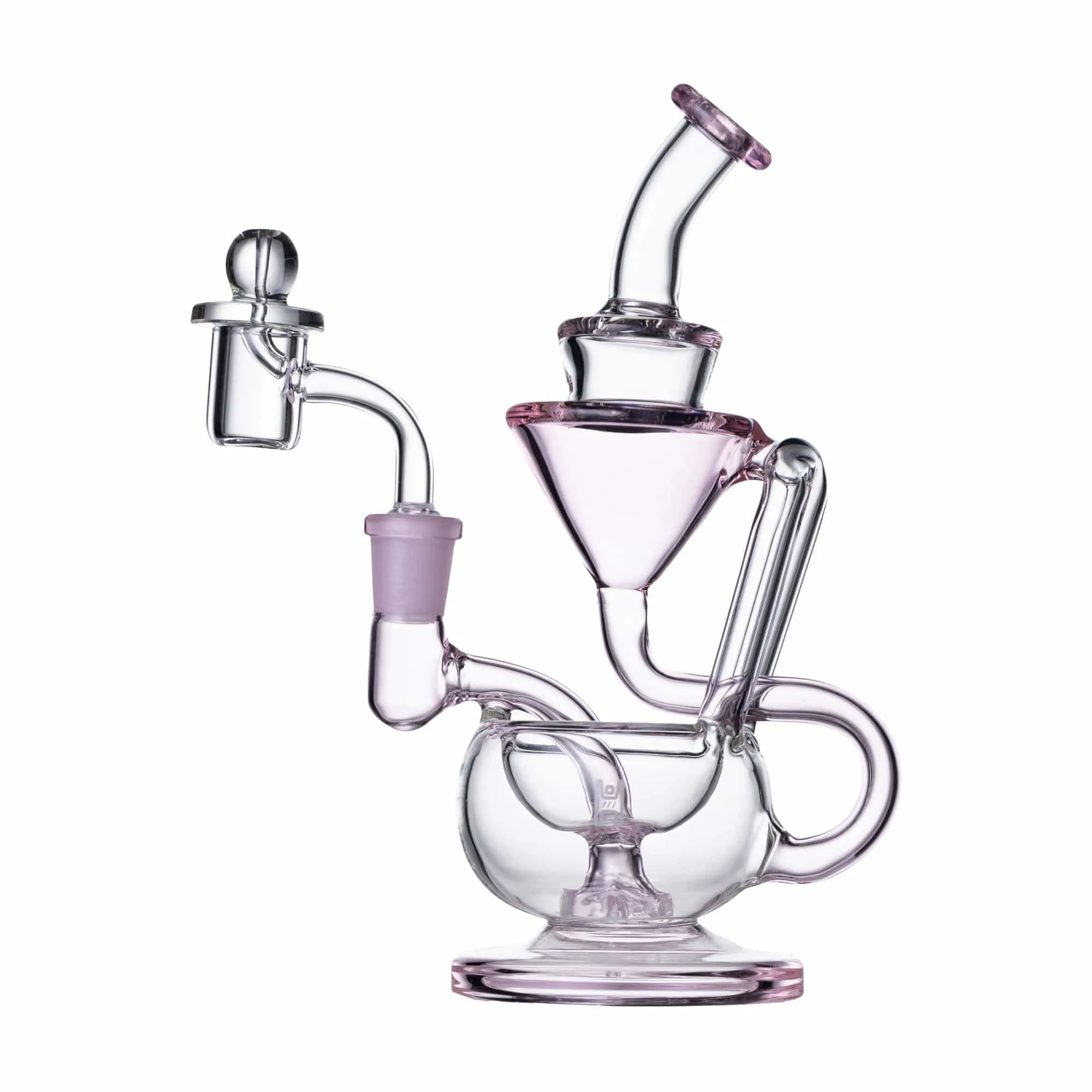 Human Grade 8" Recycler Dab Rig