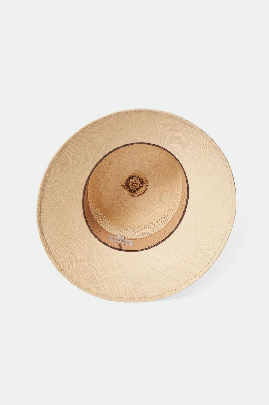 Lopez Panama Straw Bucket Hat - Catalina Sand