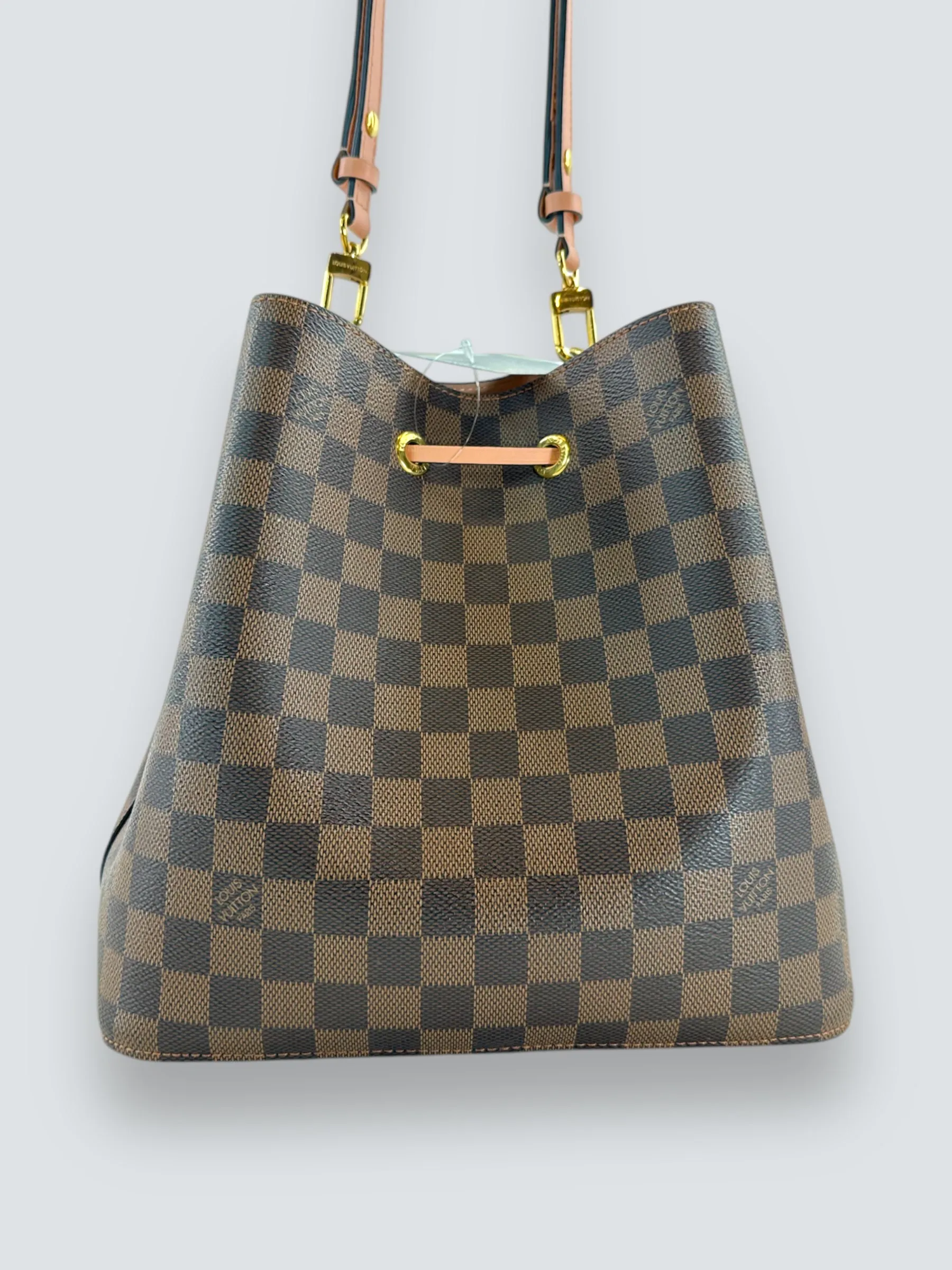 Louis Vuitton Damier Ebene Canvas NeoNoe Bucket Bag