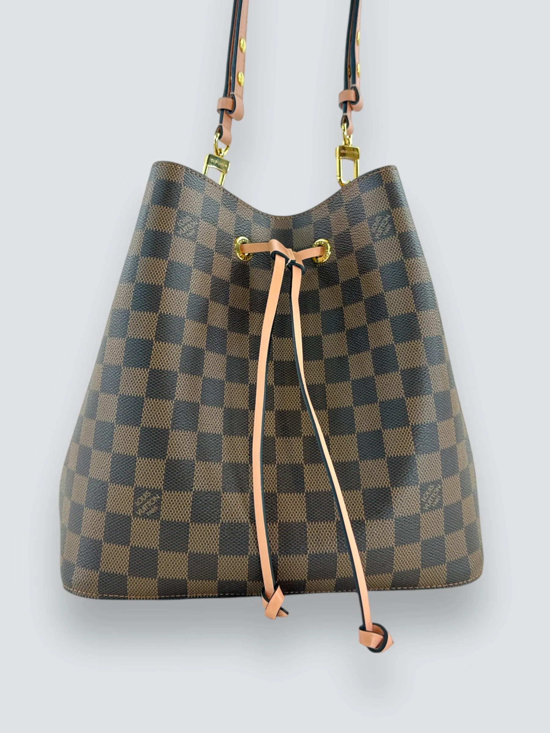 Louis Vuitton Damier Ebene Canvas NeoNoe Bucket Bag