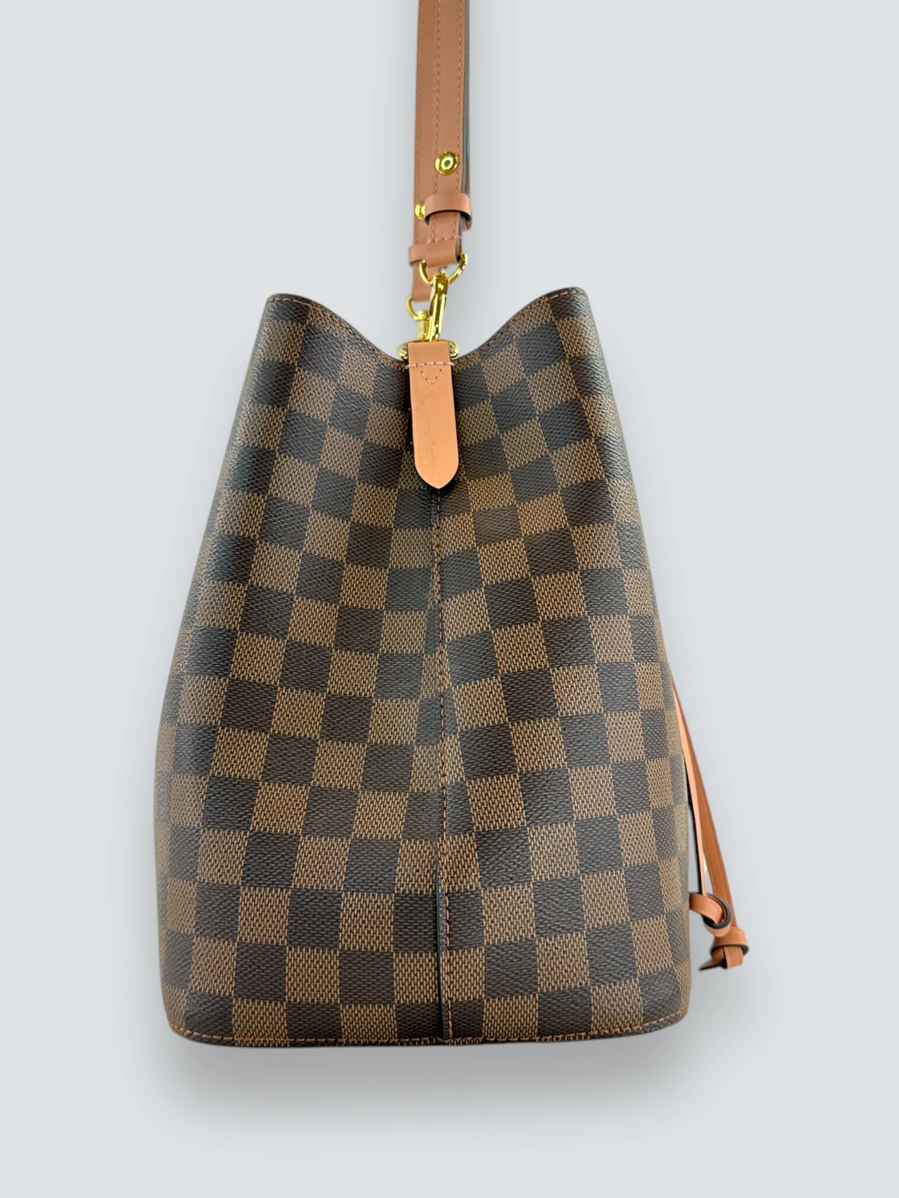 Louis Vuitton Damier Ebene Canvas NeoNoe Bucket Bag