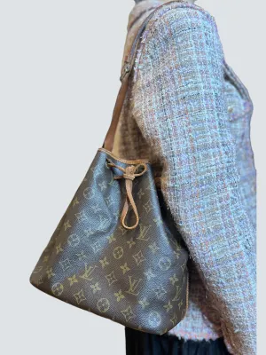 Louis Vuitton Vintage Monogram Canvas Noe Bucket Bag