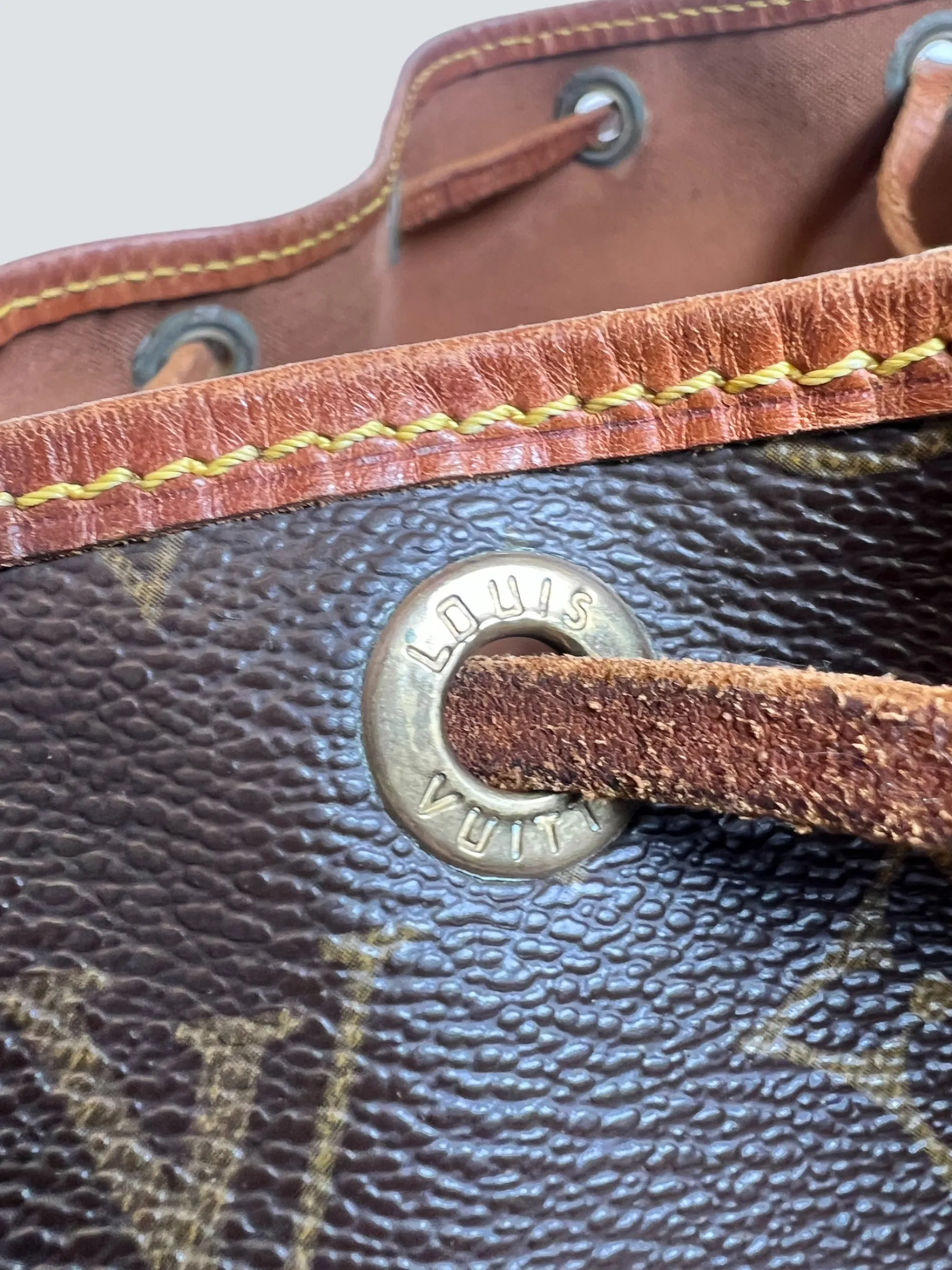 Louis Vuitton Vintage Monogram Canvas Noe Bucket Bag