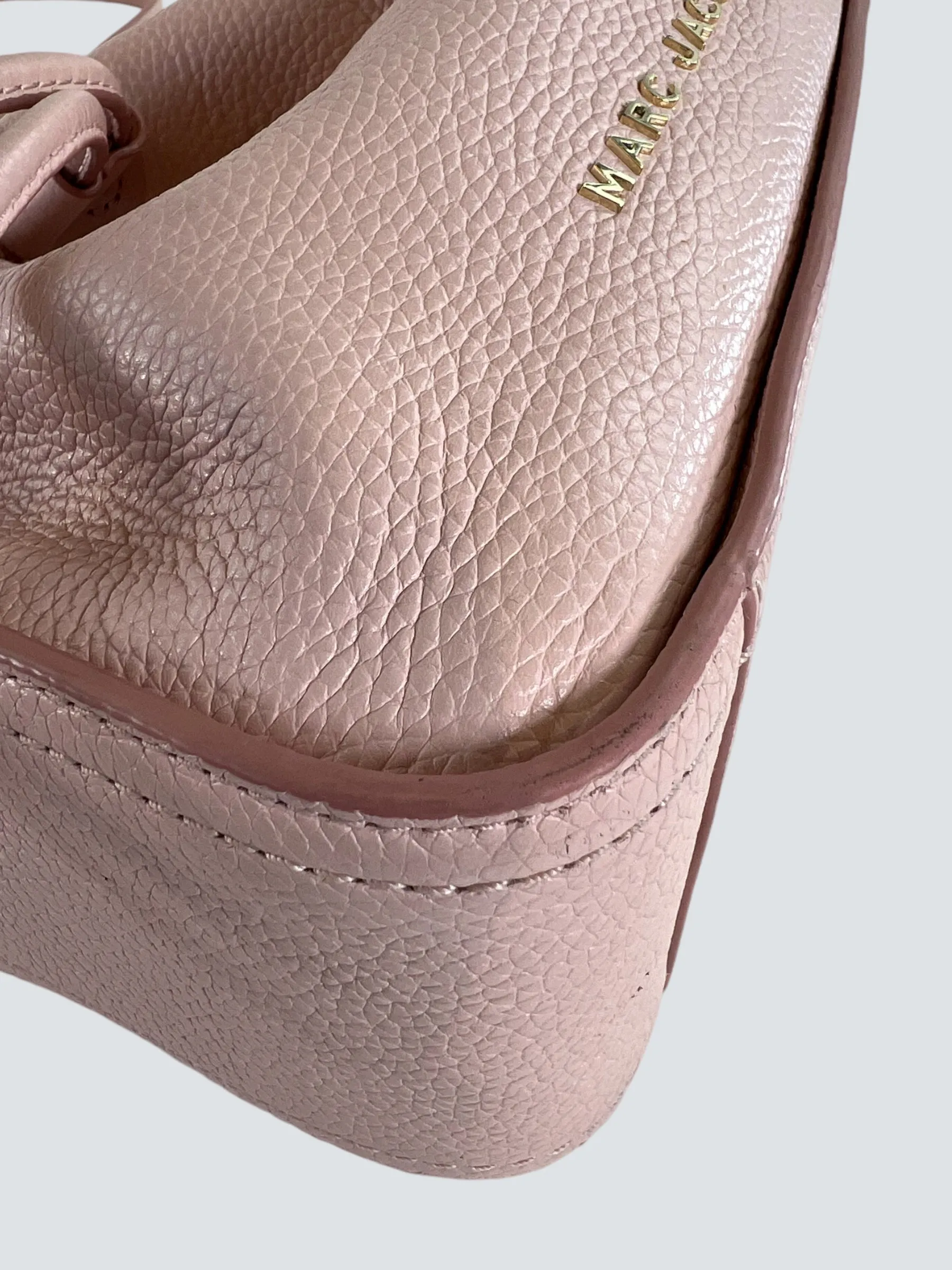 Marc Jacobs Pale Pink Leather Bucket Bag