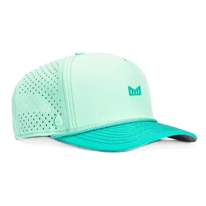 Melin Odyssey Hydro Rope Bulls Icon Snapback Hat - Mint. Teal