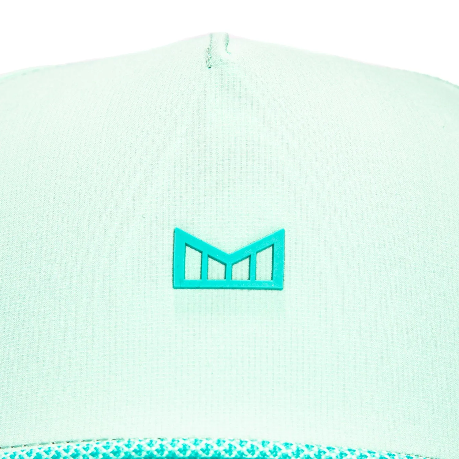 Melin Odyssey Hydro Rope Bulls Icon Snapback Hat - Mint. Teal