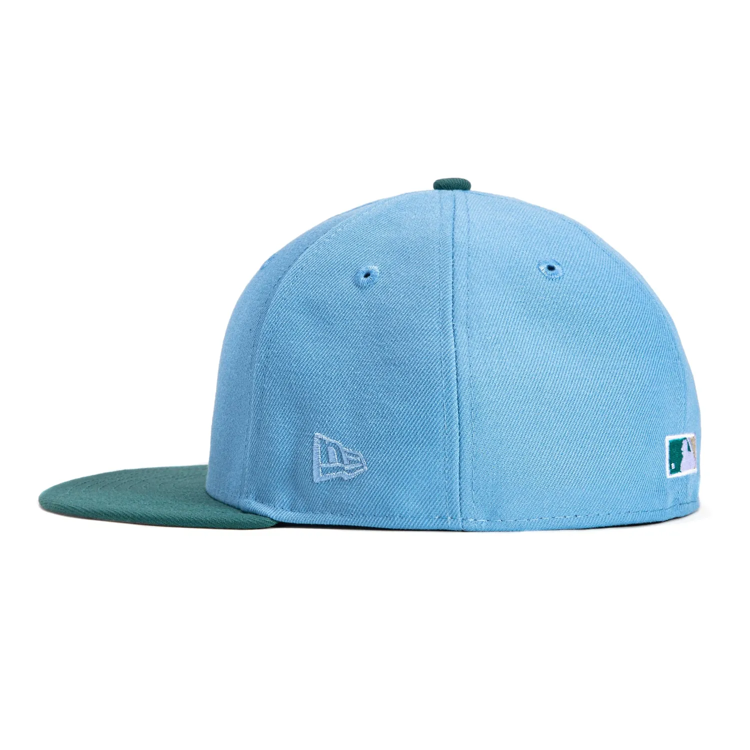 New Era 59Fifty Los Angeles Dodgers 1959 All Star Game Patch Hat - Light Blue. Green