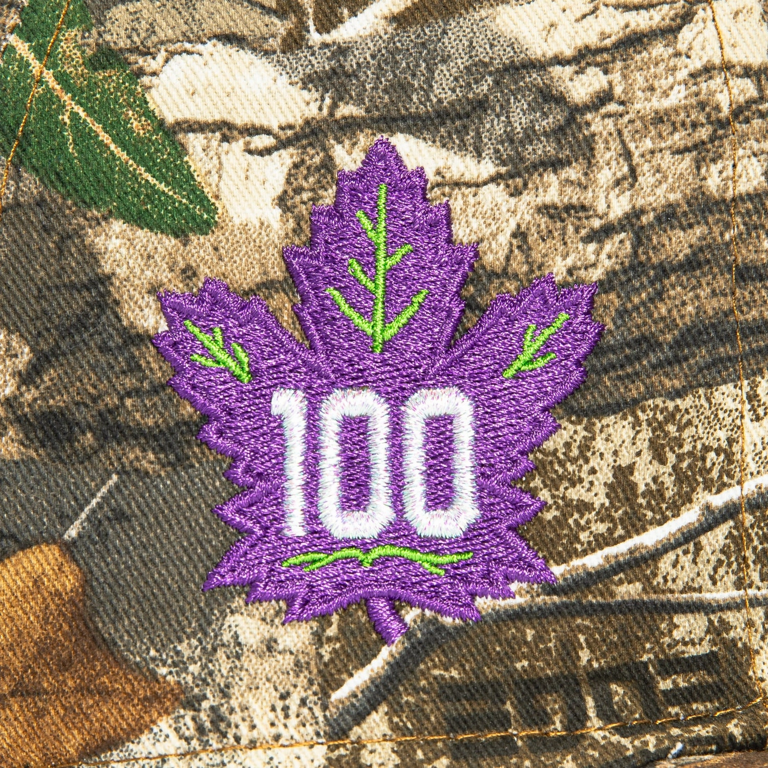 New Era 59Fifty Toronto Maple Leafs 100th Anniversary Patch Hat - Realtree