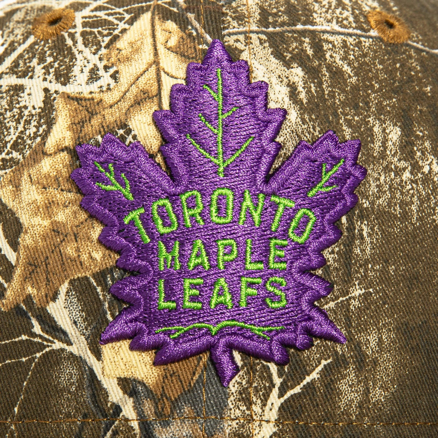 New Era 59Fifty Toronto Maple Leafs 100th Anniversary Patch Hat - Realtree