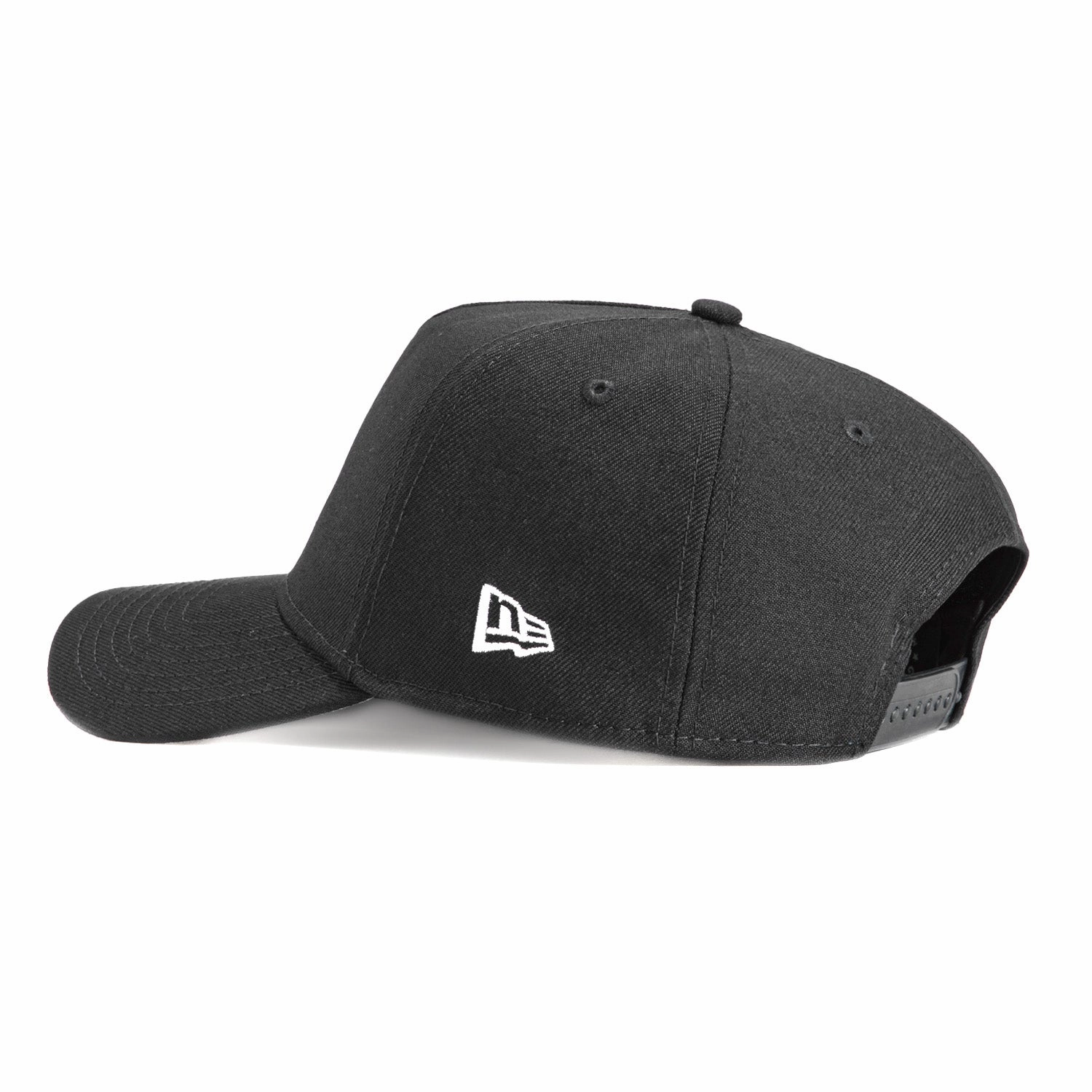 New Era 9Forty A-Frame New York Mets Snapback Hat - Graphite. Black. White