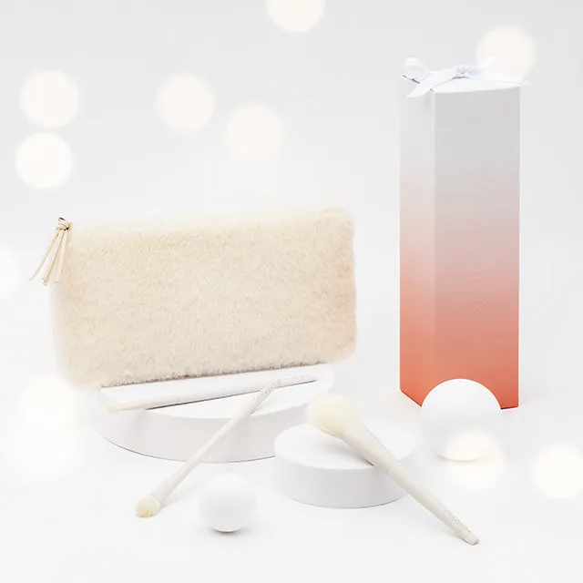 Shaquda Winter Brush Set Powder White