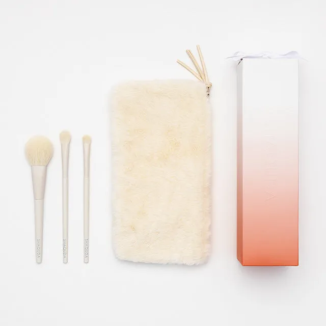 Shaquda Winter Brush Set Powder White