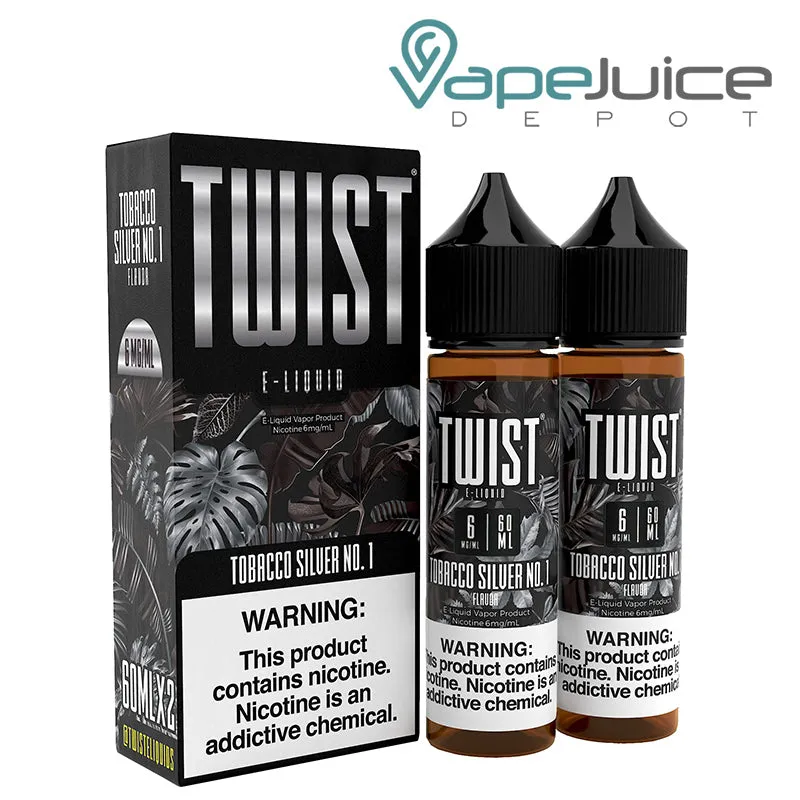 Tobacco Silver No 1 Twist E-Liquid 120ml