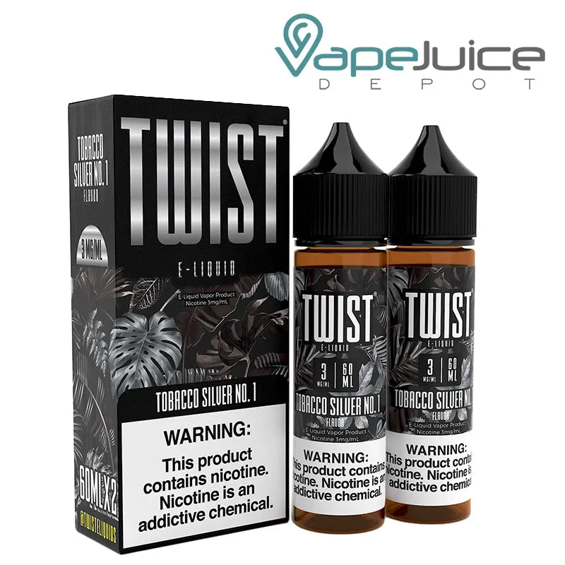 Tobacco Silver No 1 Twist E-Liquid 120ml